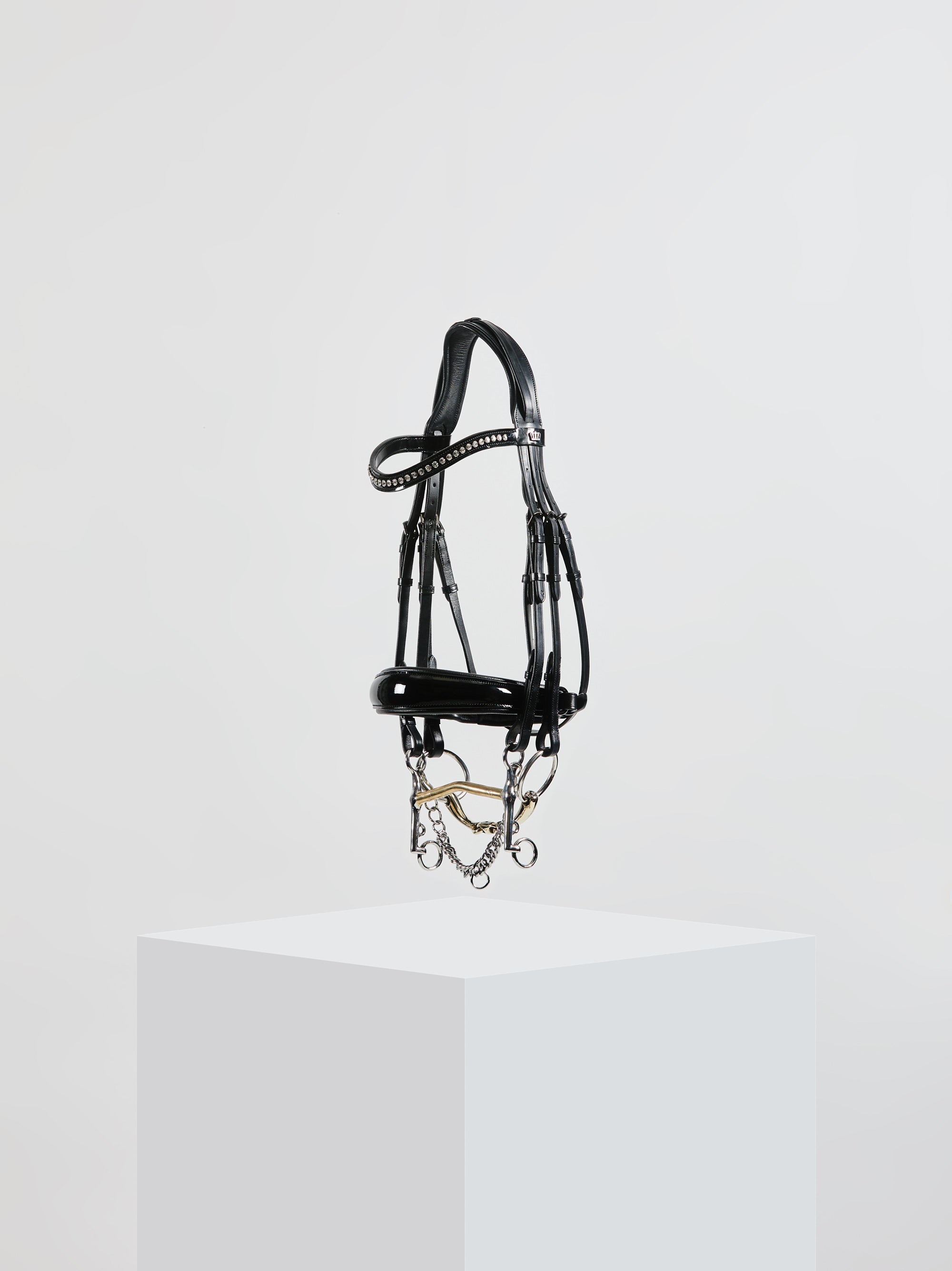 Kingsley | Double Bridle Patent Leather