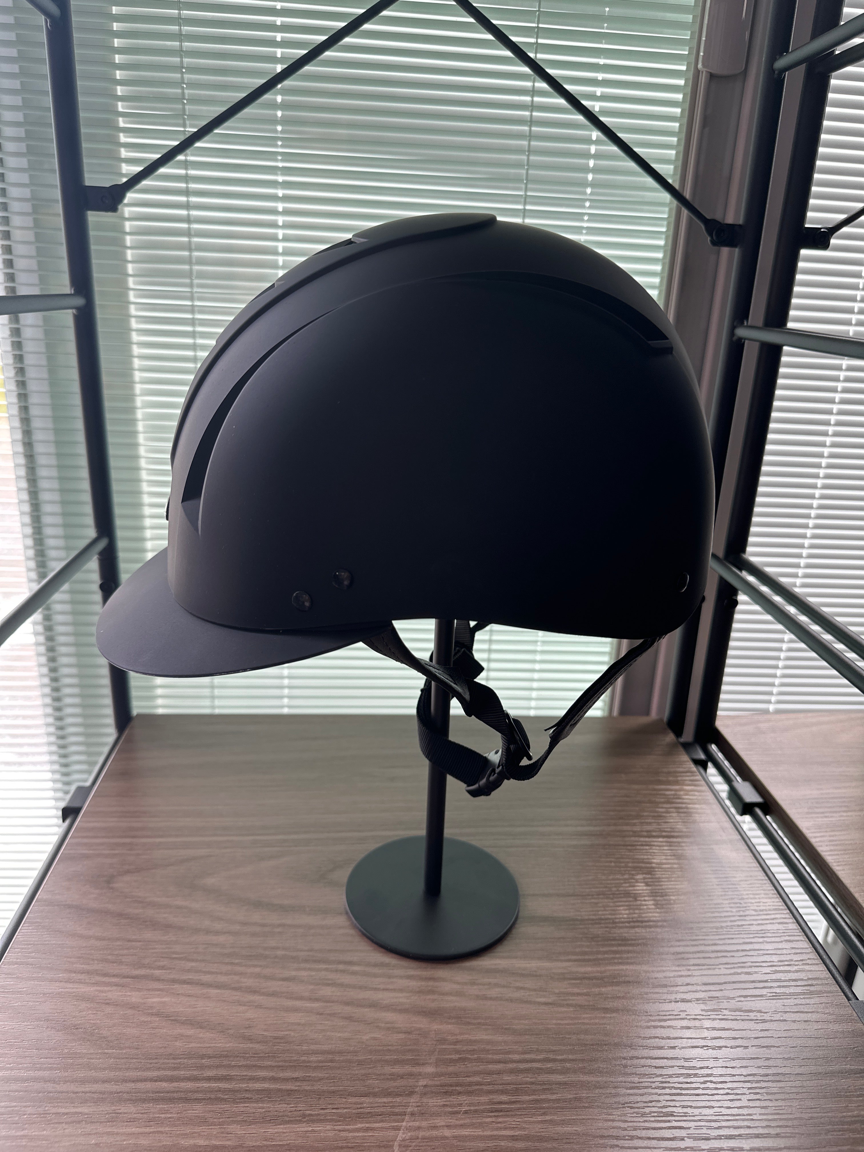 IRH Equi-Pro SV (Sun Visor) Black Helmet