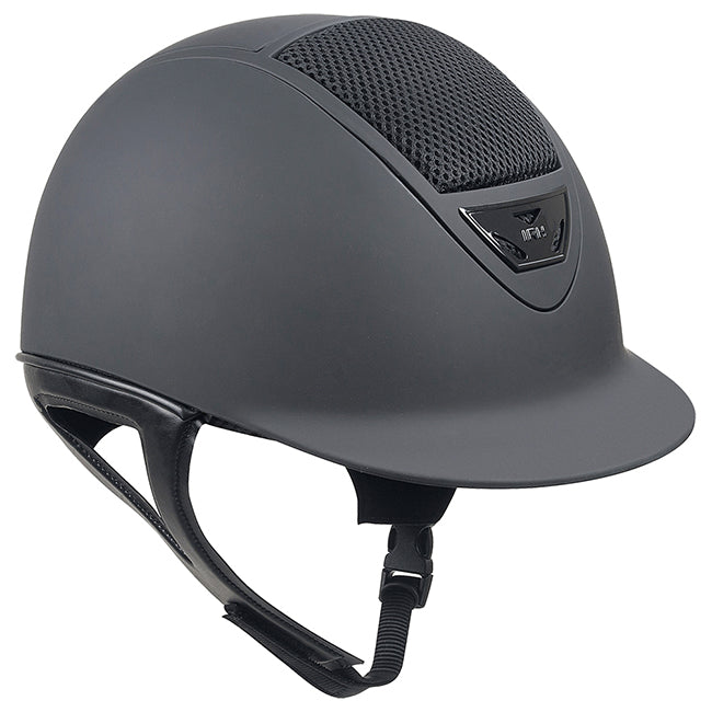 IRH XLT Black Matte with Vent Helmet