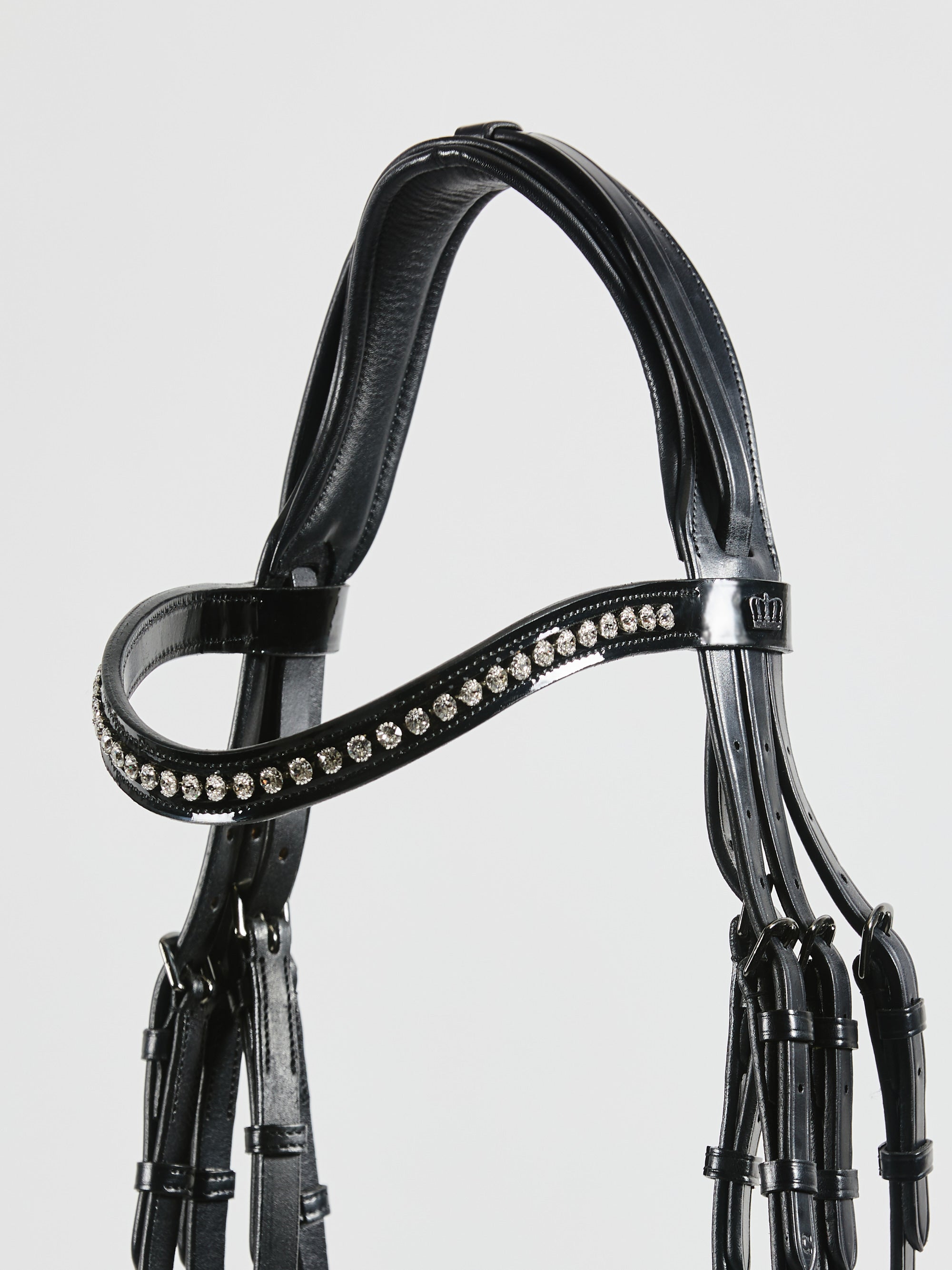 Kingsley | Double Bridle Patent Leather